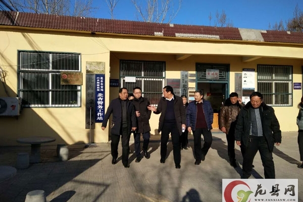 市領導調研慰問白衣閣鄉北杏村駐村幫扶干部